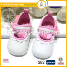 beautiful lovely elegant pink cutton lace baby dress shoes